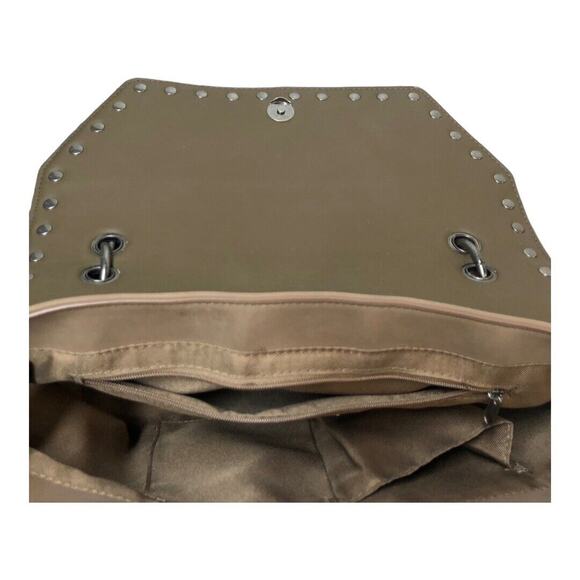 Universal Threads Brown Top Handle Handbag 12x9 Faux Leather Satchel - Picture 6 of 12